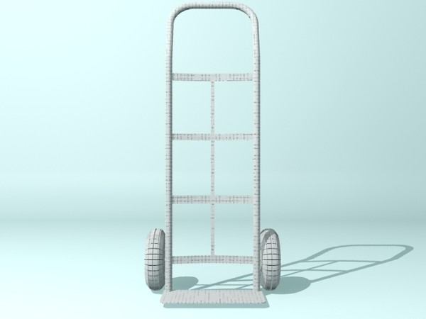 3d model dolly handtruck - Dolly / Hand Truck by christiano247